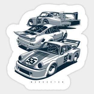 Motorsport legends Sticker